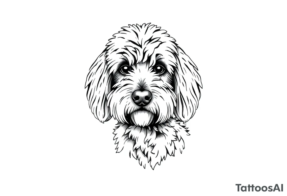 doodle dog tattoo idea