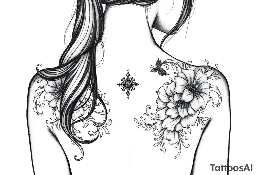 sexy bad girl tattoo idea