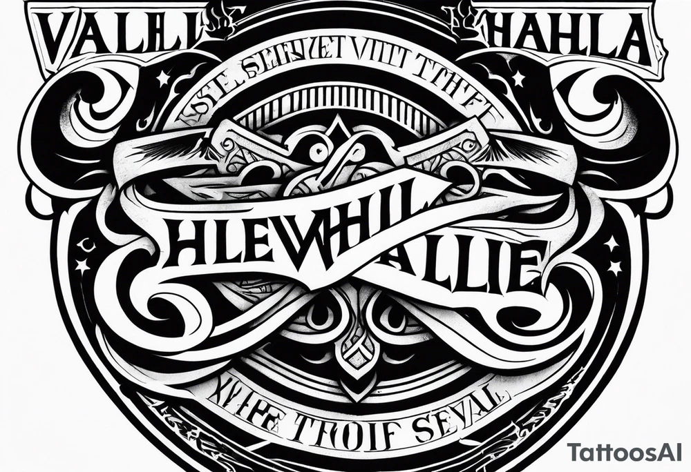 Valhalla tattoo idea