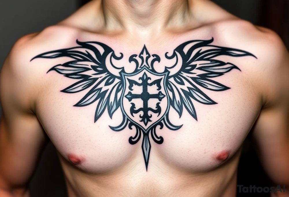 Smith Irish family crest tattoo idea
