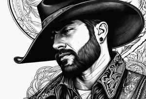 Man with no name tattoo idea