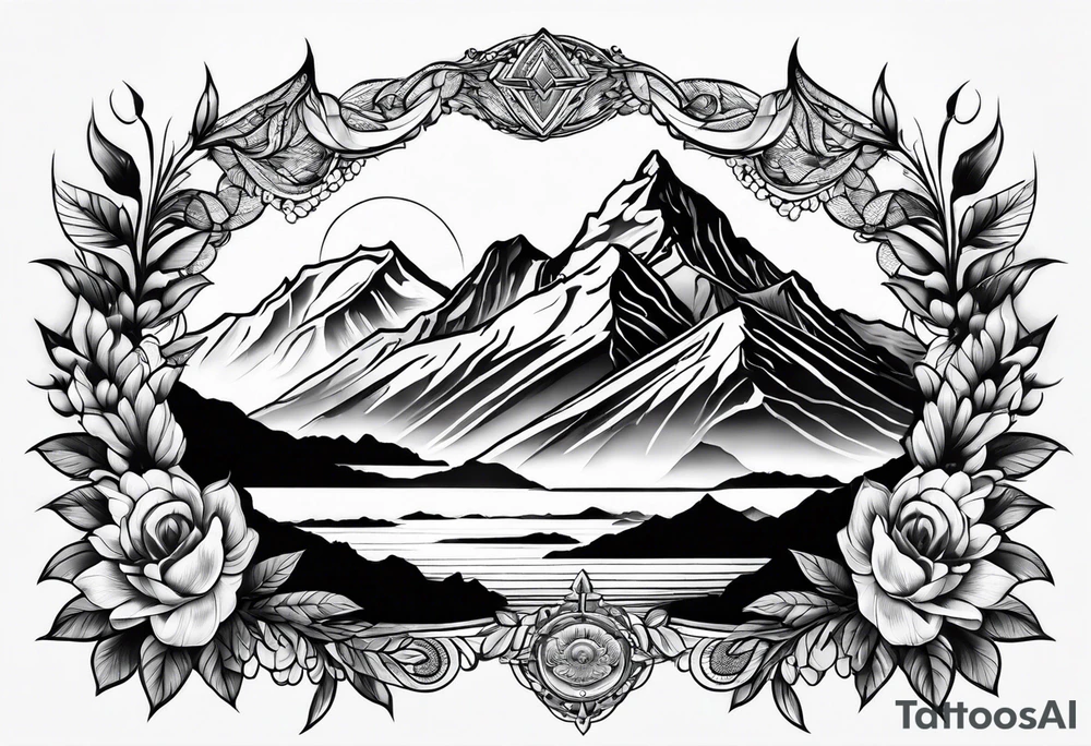 everest tattoo idea
