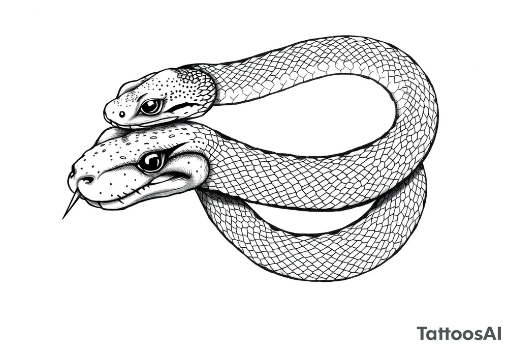 Can you give an example of a snake tattoo that wraps around the elbow and ends on the forearm on the ulnar side? With the words jealous, shame, and black heart subtly incorporated. tattoo idea