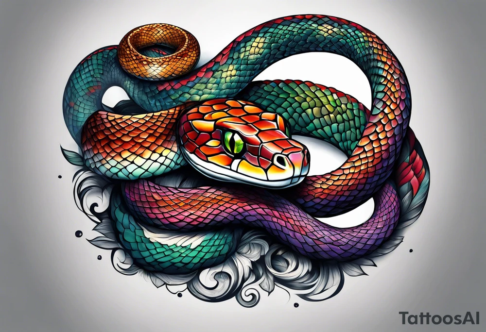snake tattoo idea