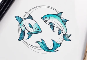 pisces friendship tattoo idea tattoo idea