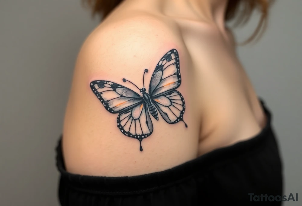 Butterfly tattoo idea
