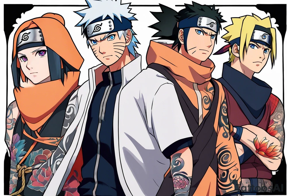 naruto sembl tattoo idea