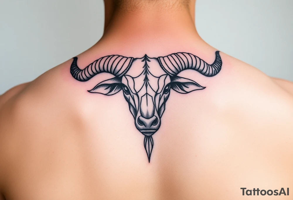 Taurus female tattoo idea