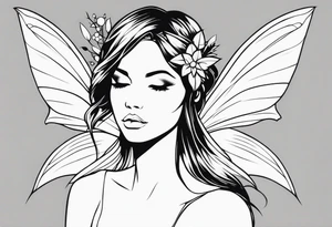 Fairy tattoo idea