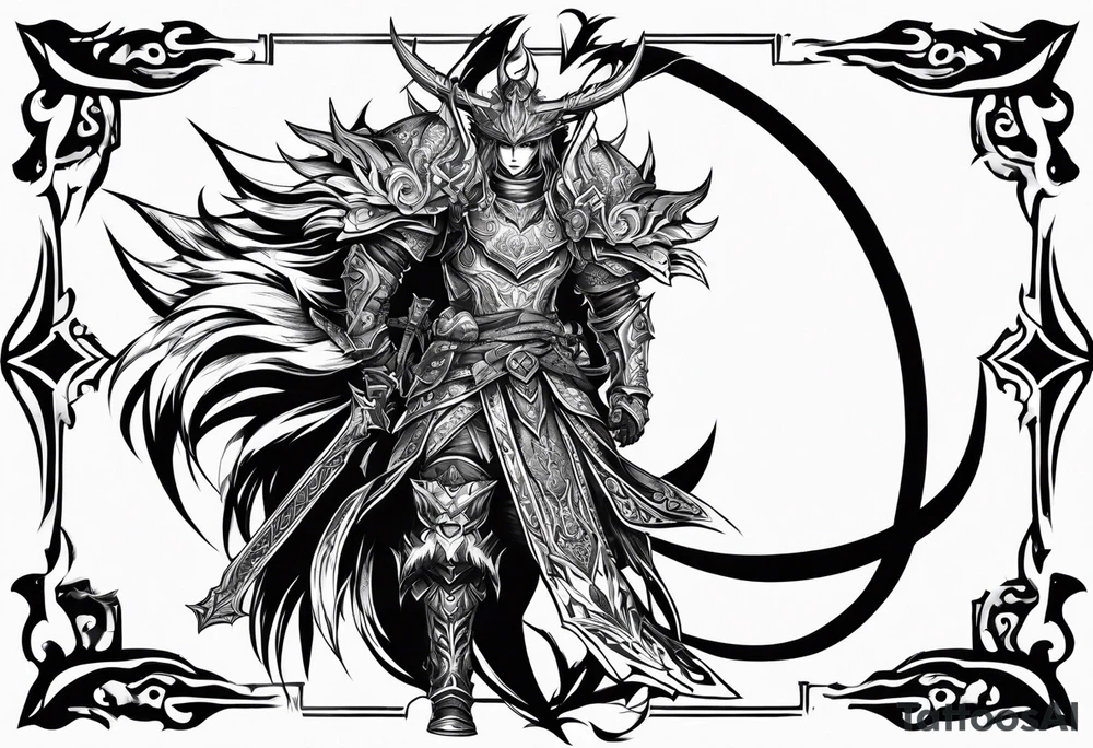 Final Fantasy XIV Warrior tattoo idea