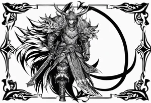 Final Fantasy XIV Warrior tattoo idea