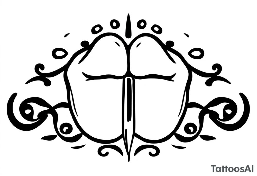 Penis tattoo idea