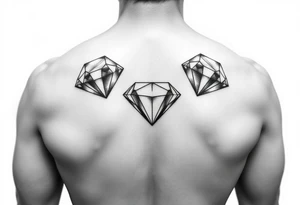 Pressure makes diamonds tattoo idea