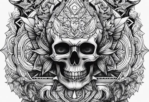 Hellscape tattoo idea