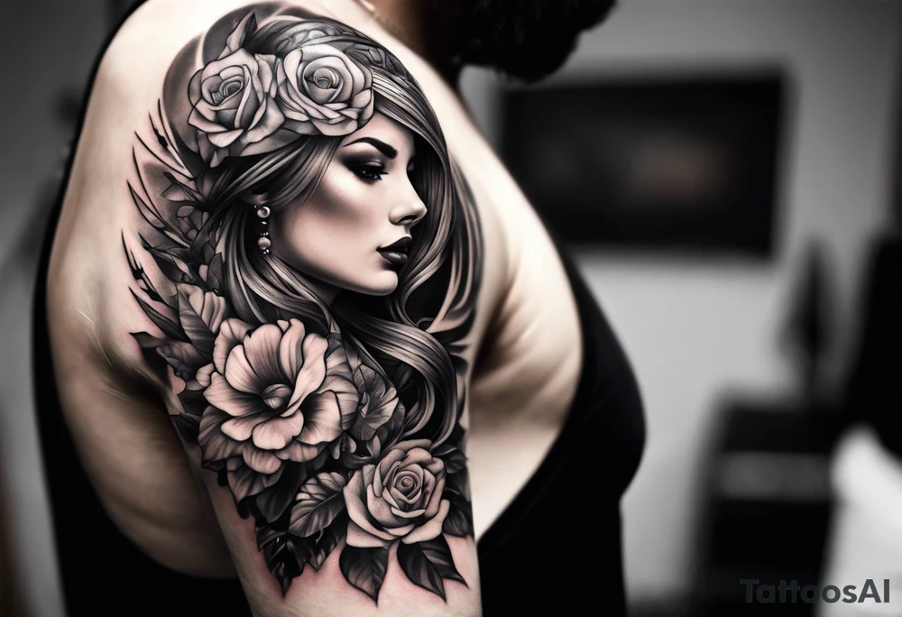 1/2 sleeve tattoo tattoo idea