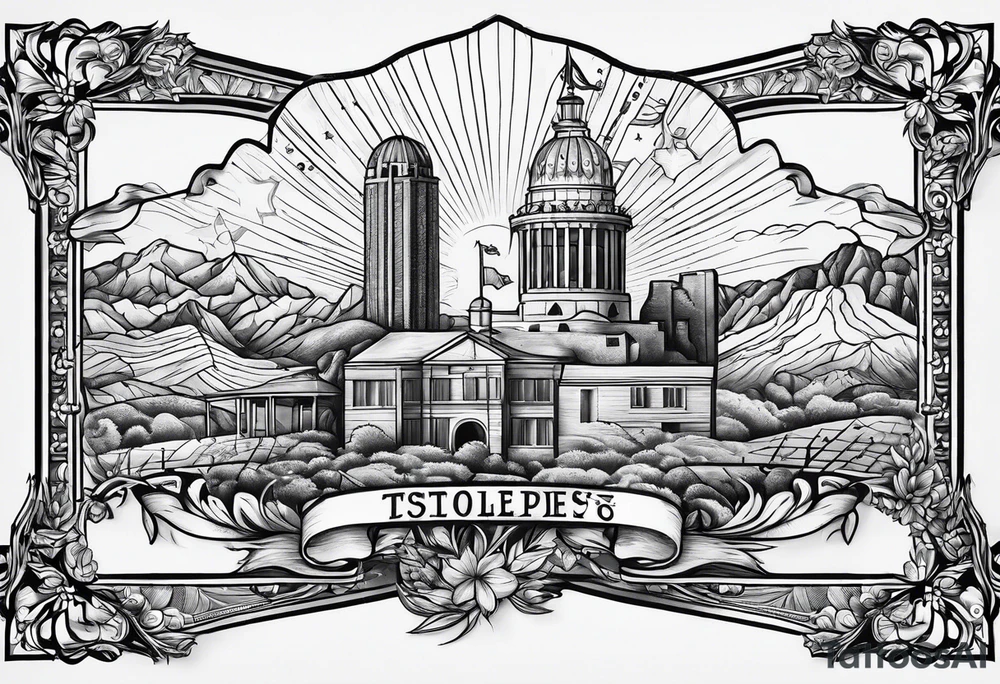 Texas pride tattoo idea