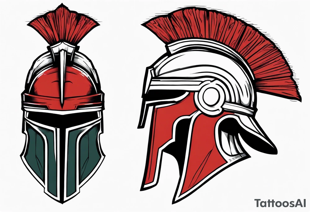 greek spartan tattoo tattoo idea