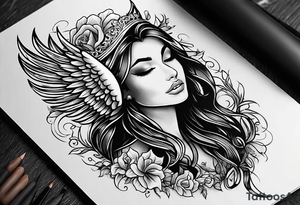 Something that signifies you’ll never walk alone and someone will always be there for you tattoo idea