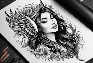 Something that signifies you’ll never walk alone and someone will always be there for you tattoo idea