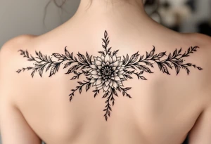 tatuagem delicada para costas tattoo idea