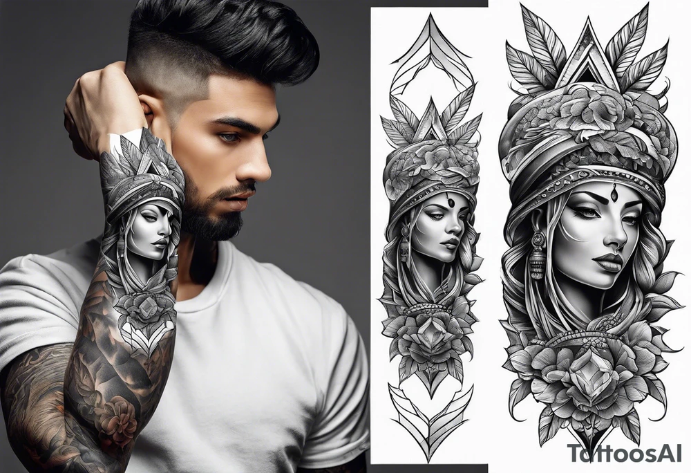 forearm filler tattoo idea