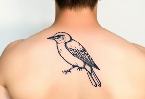 Kentucky bluebird tattoo idea