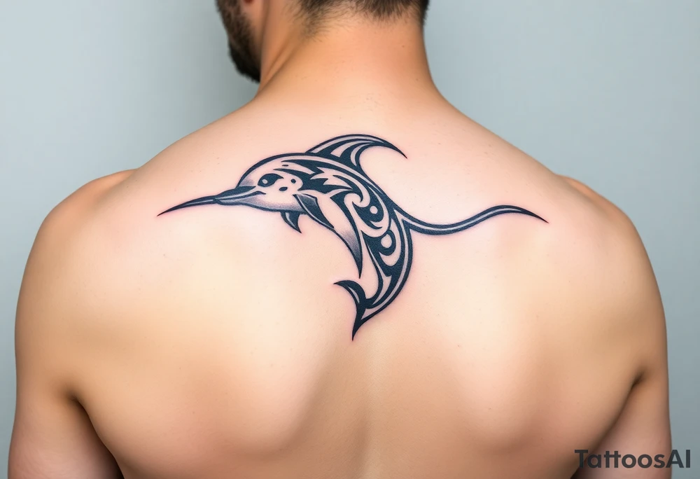 dolphin tattoo idea
