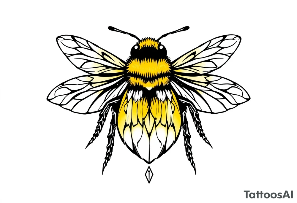 bumblebee tattoo idea