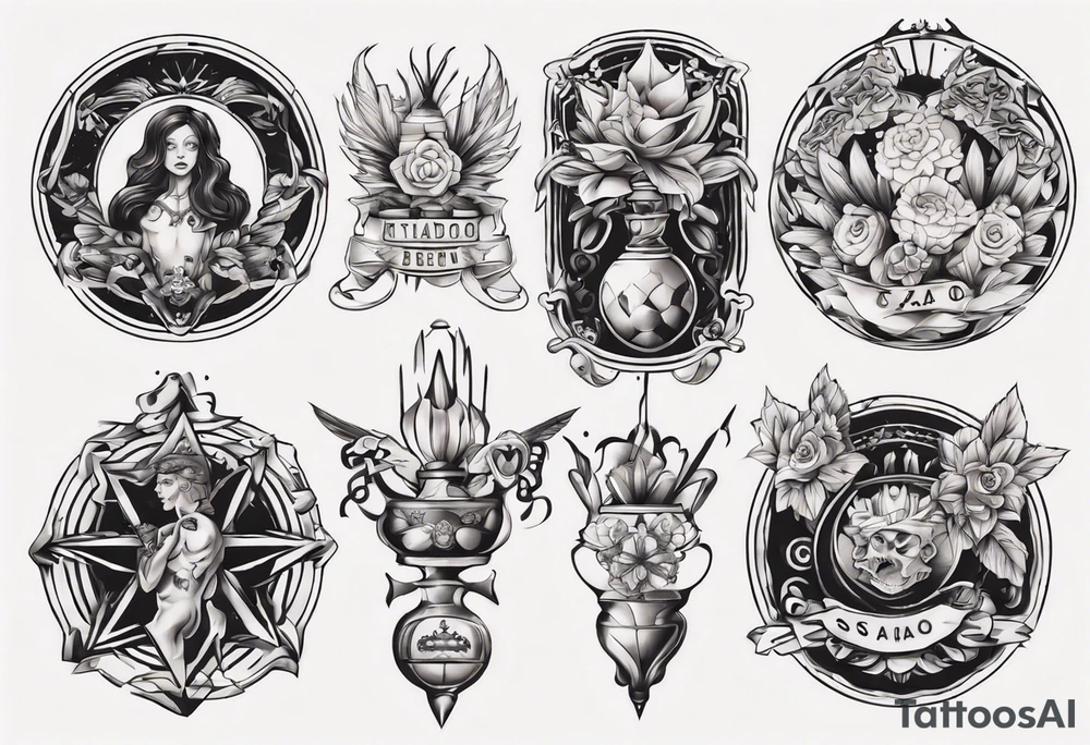 medalha de sao bento tattoo idea