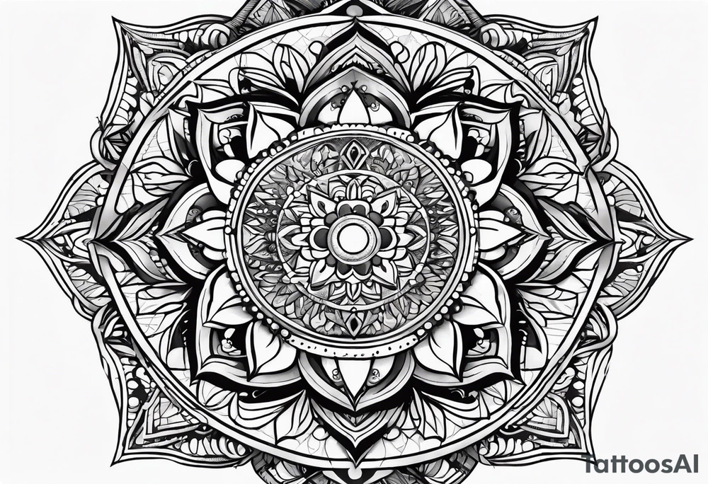 mandala tattoo idea