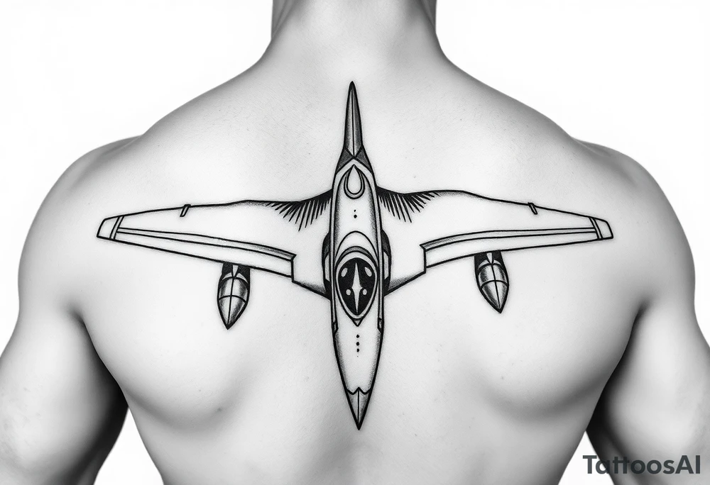 i want a fighter jet tattoo tattoo idea
