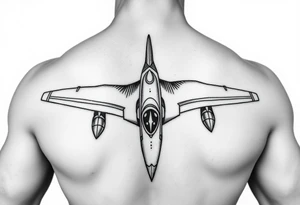 i want a fighter jet tattoo tattoo idea