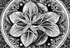 sand dollar tattoo idea