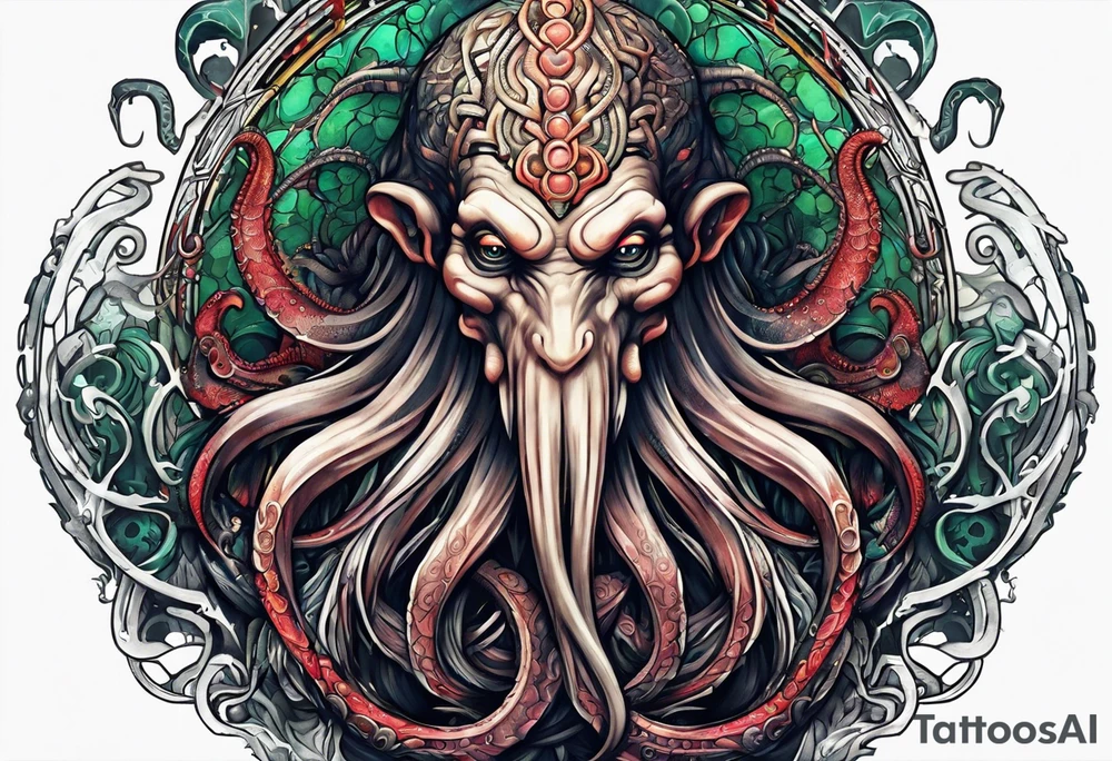 cthulu tattoo idea