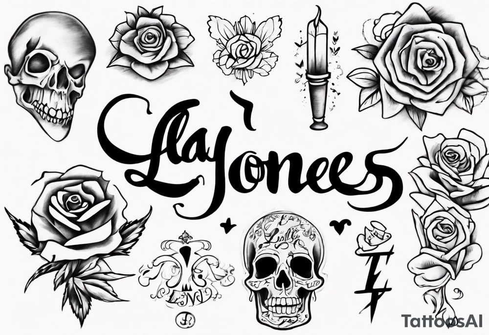 Layla Jones
4-ever and always tattoo idea