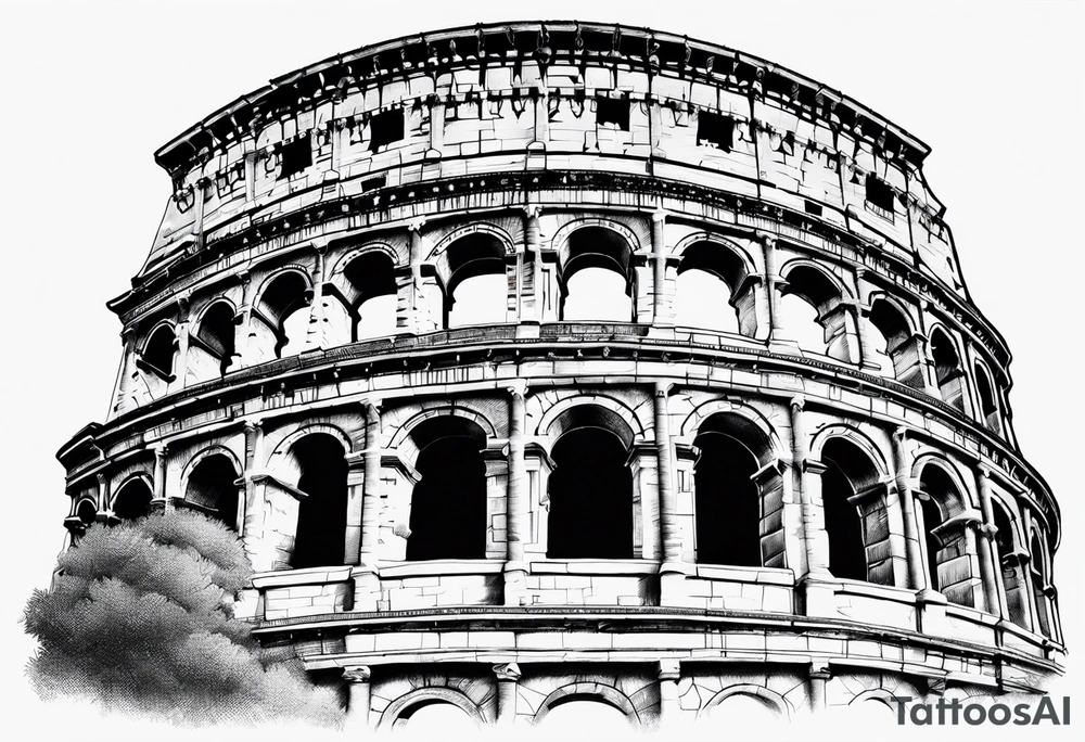 colluseum tattoo idea