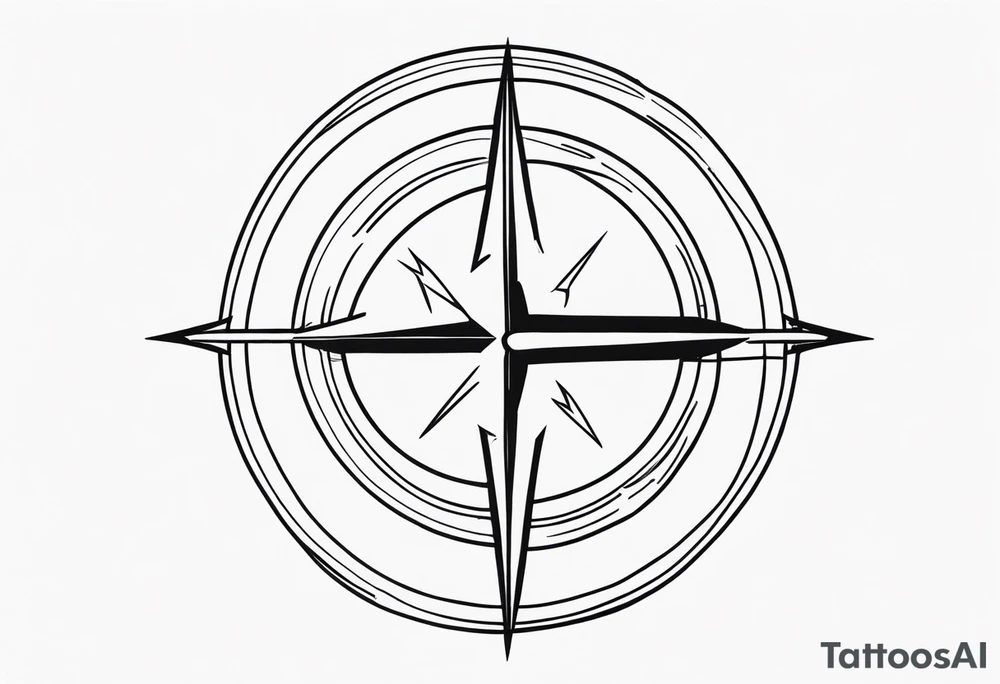 Flash Sagittarius tattoo idea