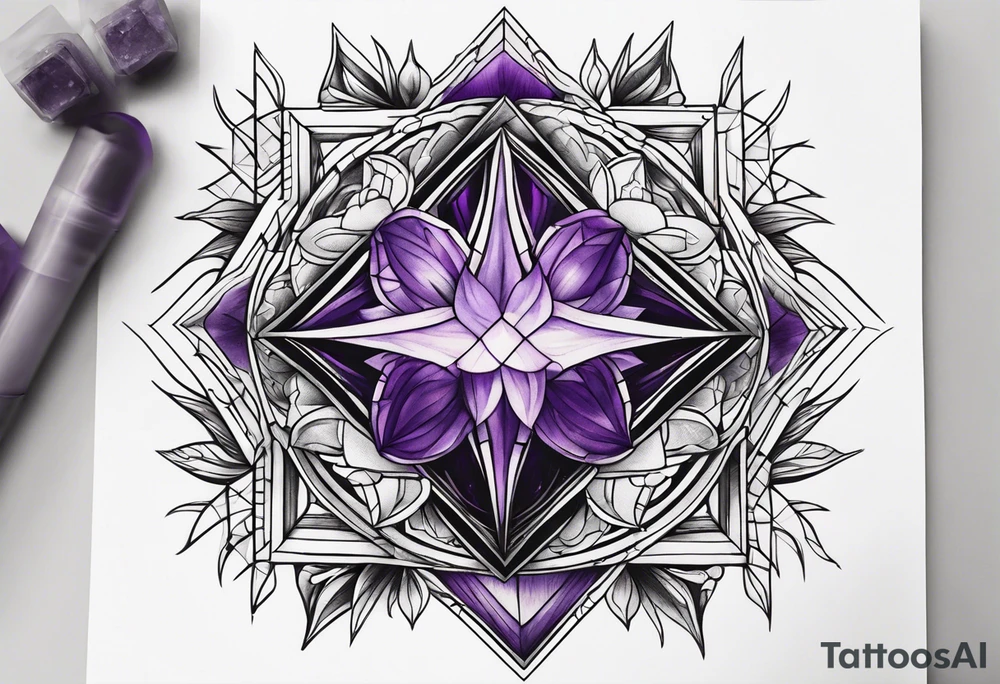 amethyst tattoo idea