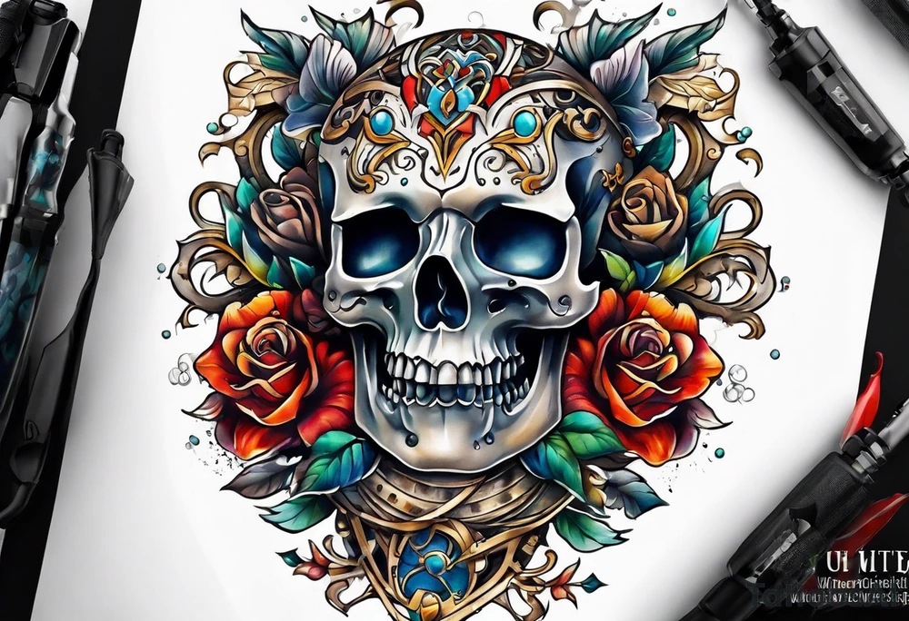 Mechanical tattoo idea