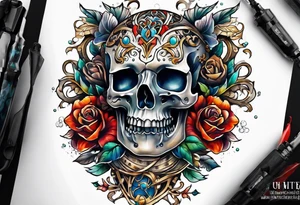 Mechanical tattoo idea