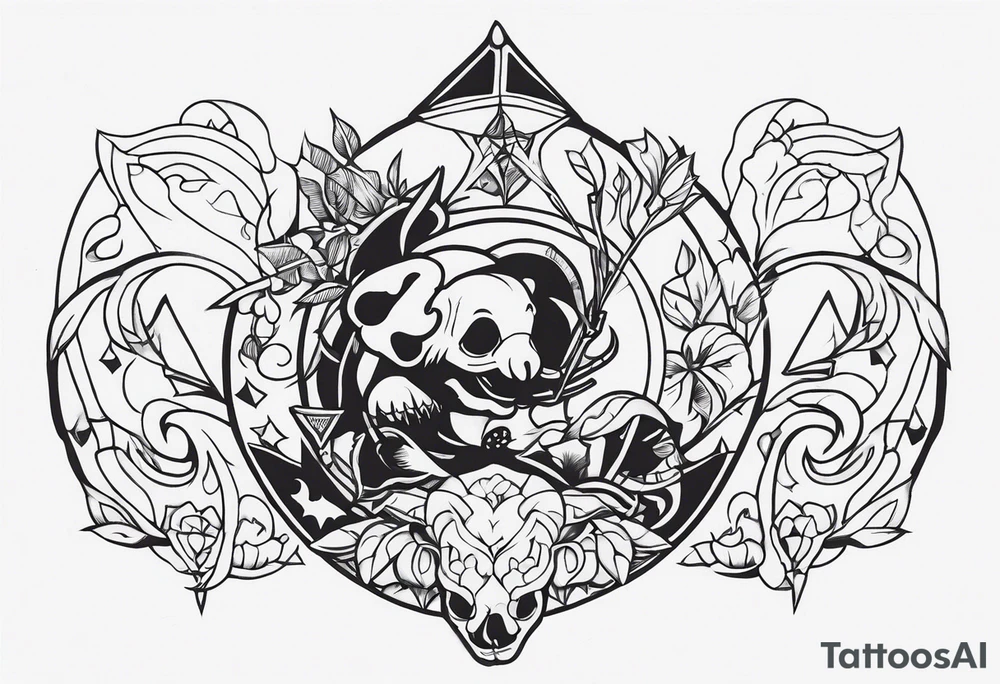 medievil animals tattoo idea