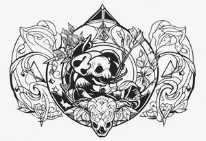 medievil animals tattoo idea