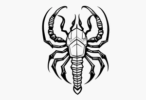 scorpio sting tattoo idea