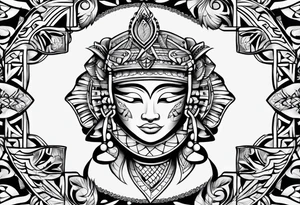 Tribal lure tattoo idea
