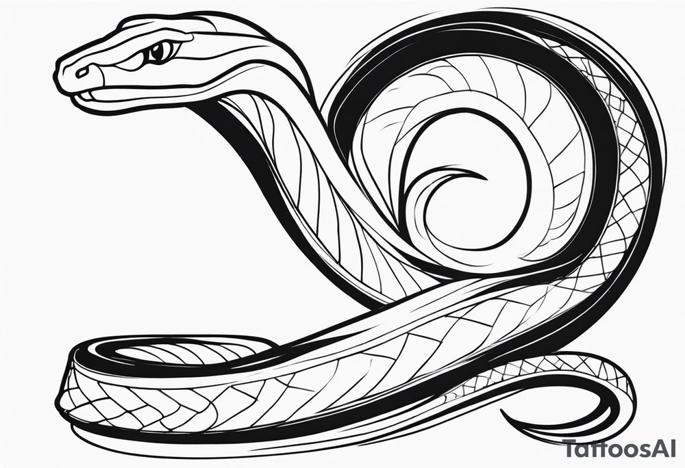 snake tattoo idea