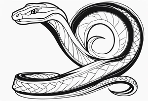 snake tattoo idea