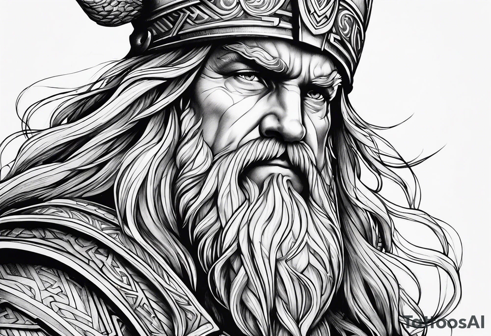 Odin Greek Mythologie tattoo idea