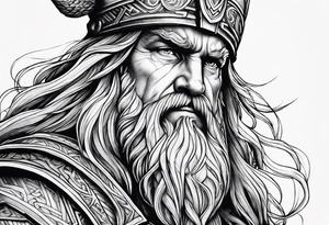 Odin Greek Mythologie tattoo idea