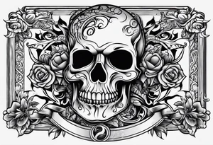 Rock a billy tattoo idea