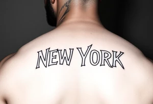 Lebron New York strong fearless tattoo idea